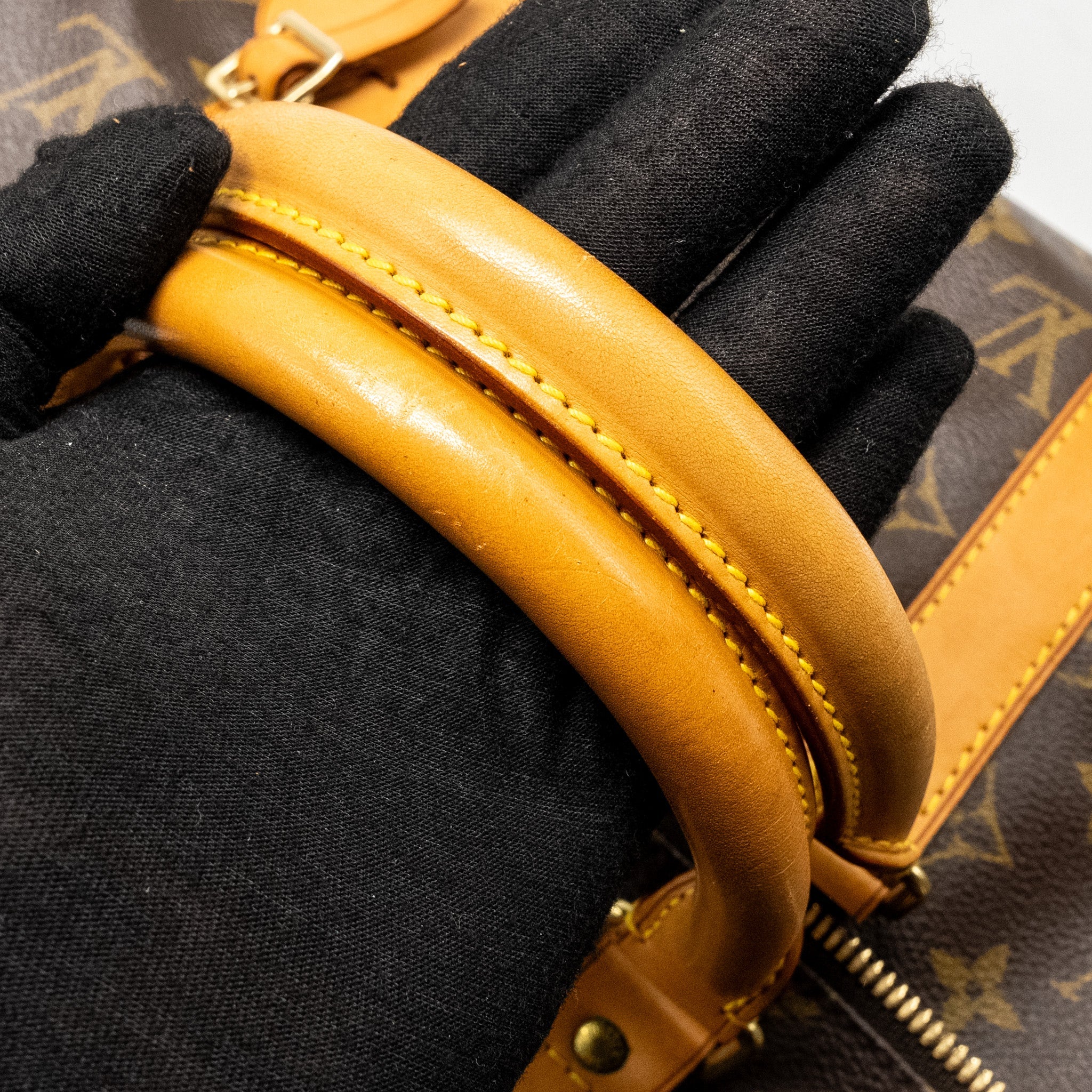 AAA Replica Louis Vuitton LV KEEPALL 55 MONOGRAM CANVAS GHW