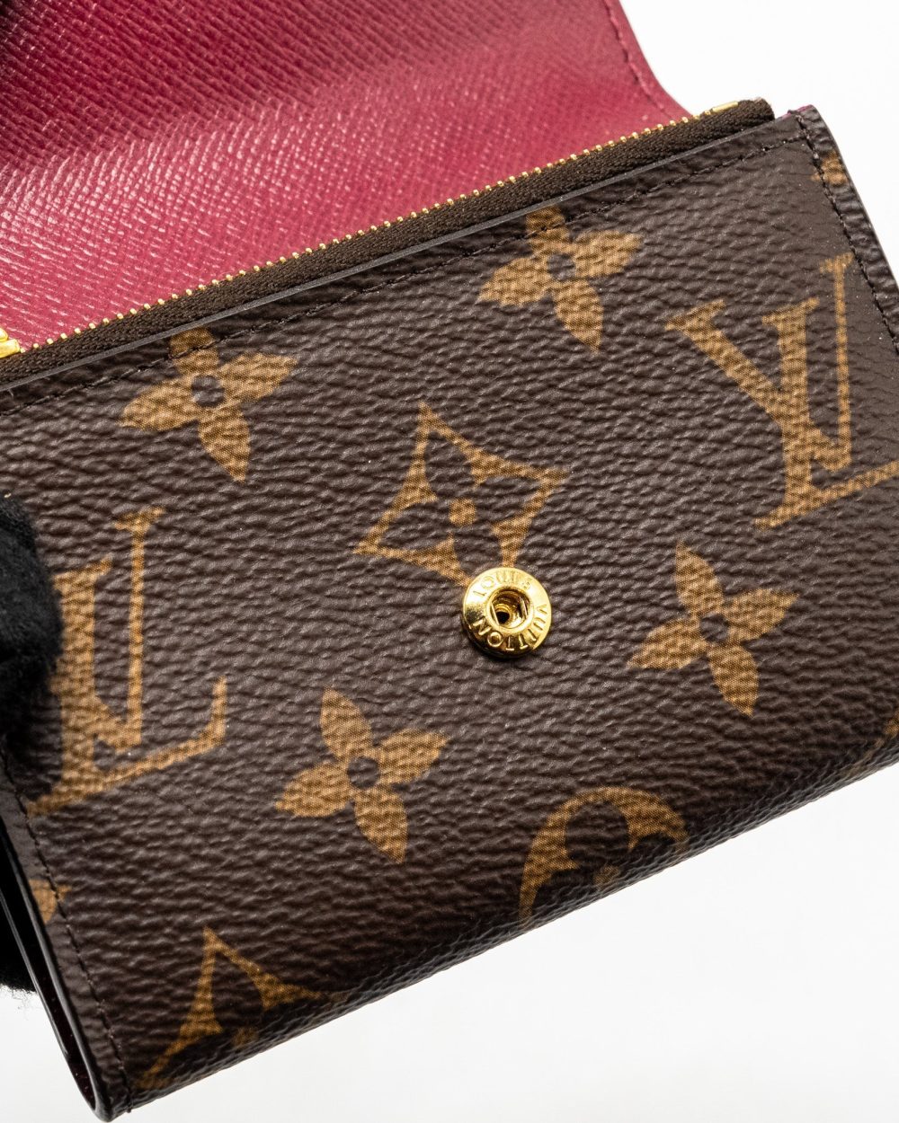 AAA Replica Louis Vuitton LV ROSALIE COIN PURSE MONOGRAM CANVAS GHW 