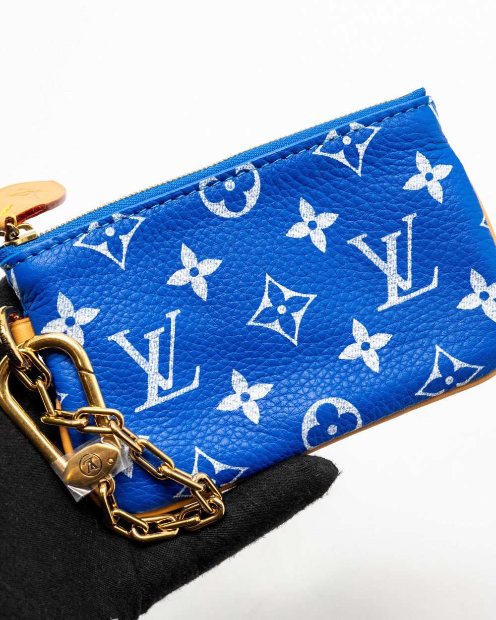 AAA Replica Louis Vuitton LV SPEEDY P9 BANDOULIERE 25 MONOGRAM SOFT CALFSKIN BLEU GHW