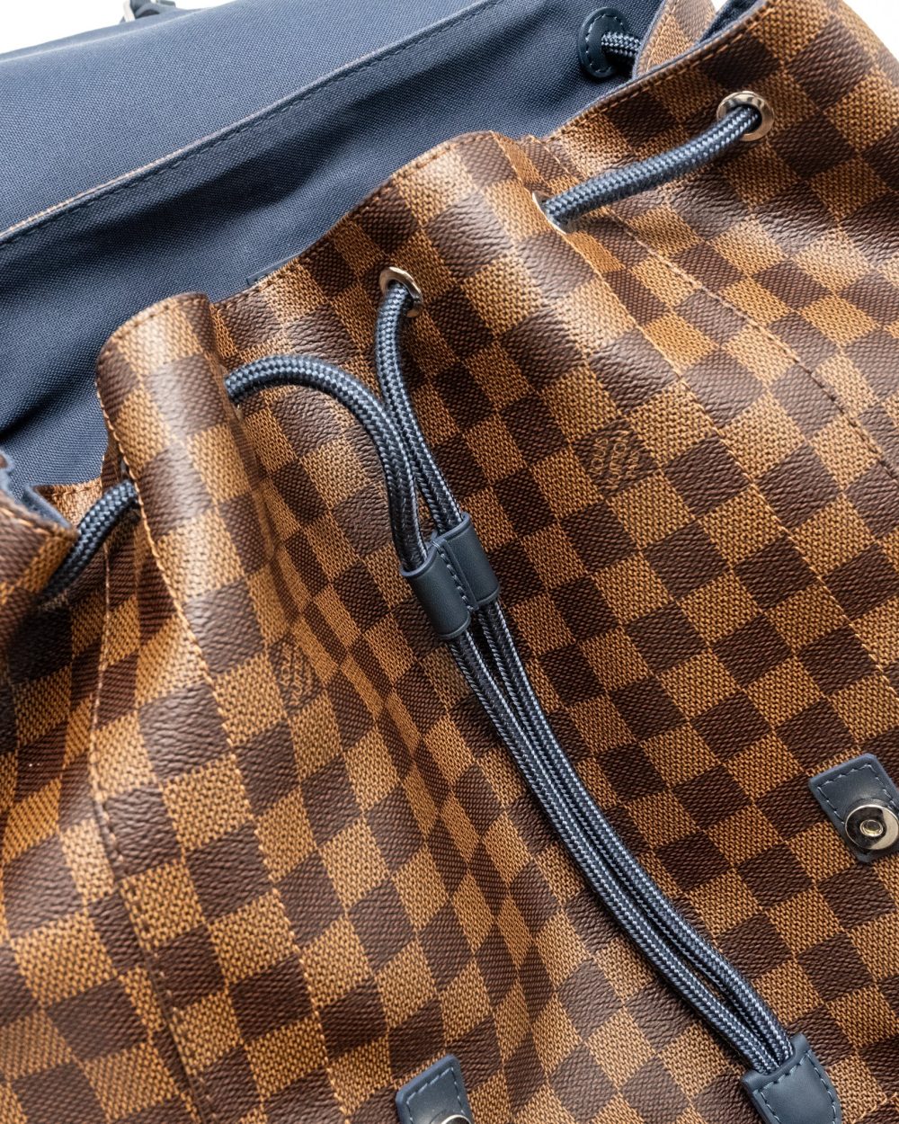 AAA Replica Louis Vuitton LV RUNNER BACKPACK DAMIER EBENE CANVAS/LEATHER SHW