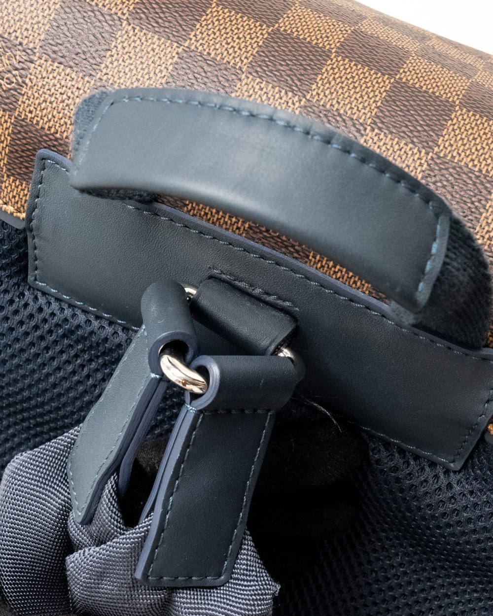 AAA Replica Louis Vuitton LV RUNNER BACKPACK DAMIER EBENE CANVAS/LEATHER SHW