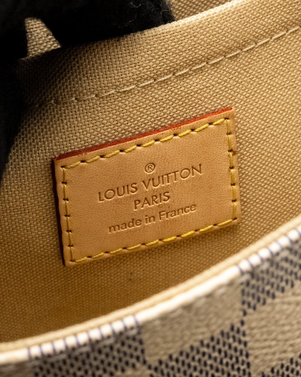 AAA Replica Louis Vuitton LV FAVORITE PM DAMIER AZUR CANVAS GHW