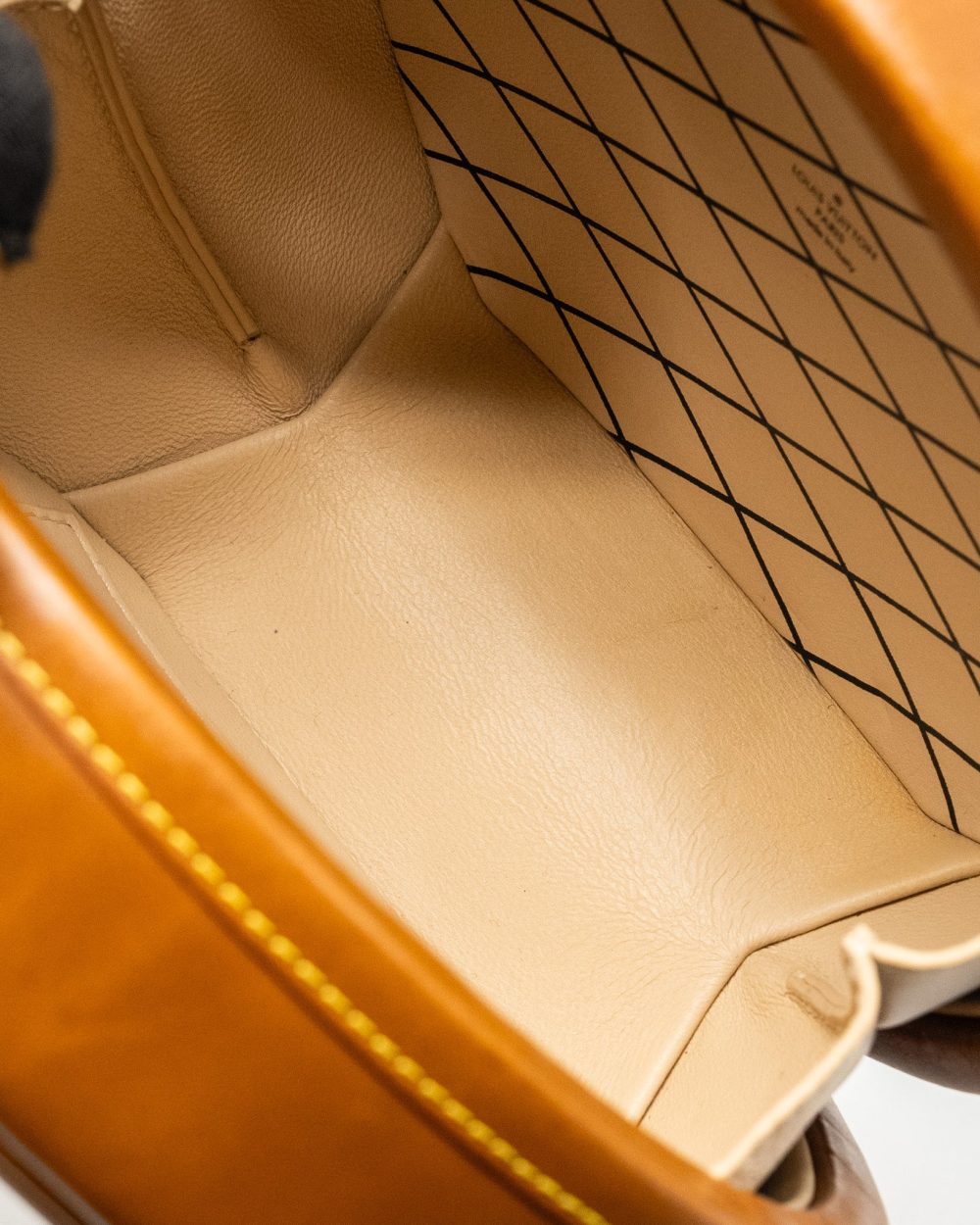 AAA Replica Louis Vuitton LV BOITE CHAPEAU BAG LIMITED EDITION GRACE CODDINGTON CATOGRAM PETIT CALFSKIN BROWN GHW