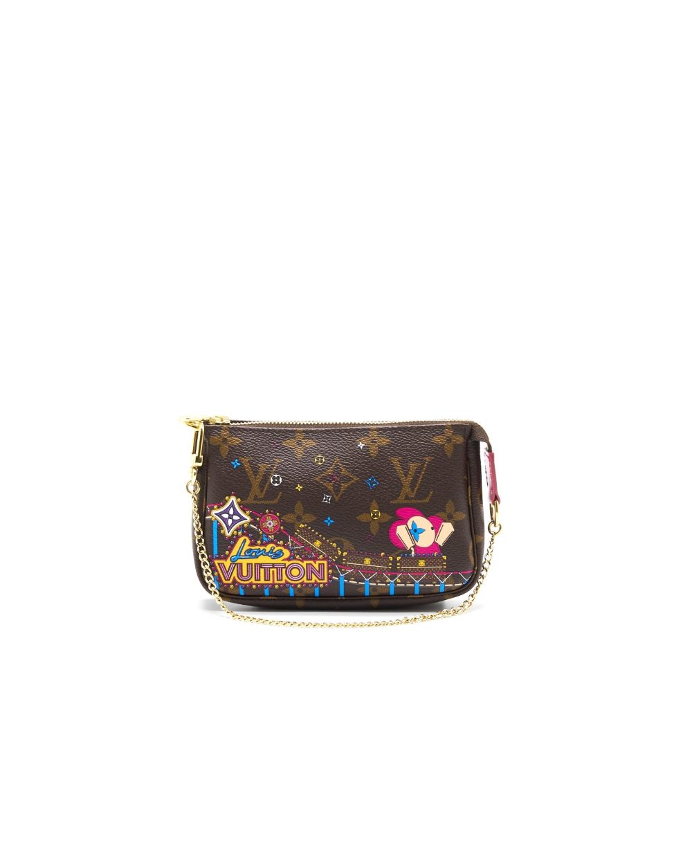 AAA Replica Louis Vuitton LV MINI POCHETTE ACCESSORIES M69752 CHRISTMAS LIMITED EDITION M69752